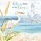 By the Seashore VIII by Cynthia Coulter 12" x 12" Canvas Wall Art